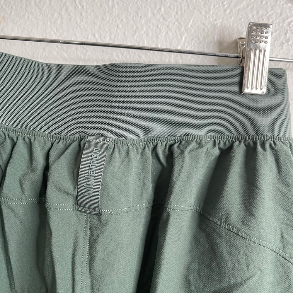 Lululemon‎ License to Train High-Rise Pant Dark Forest Green Joggers Size 2 - Picture 4 of 6